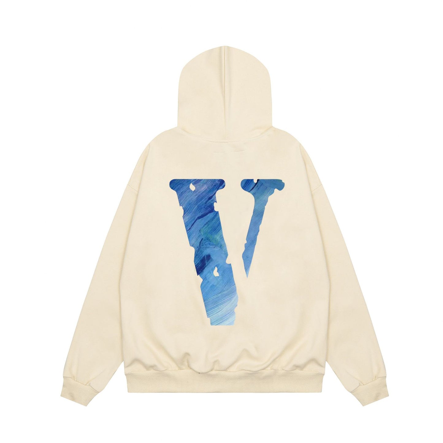 VLONE Beige Cotton Hoodie