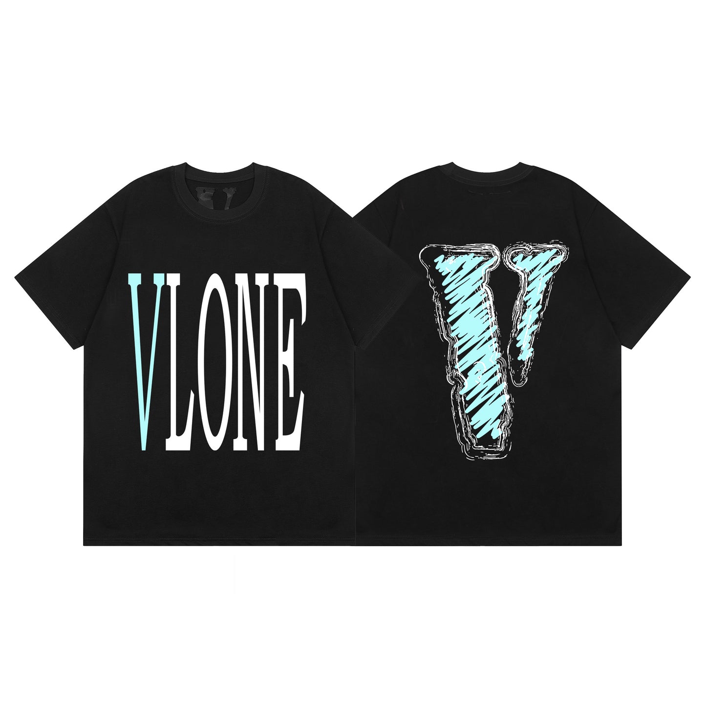 VLONE Black Cotton T-shirt