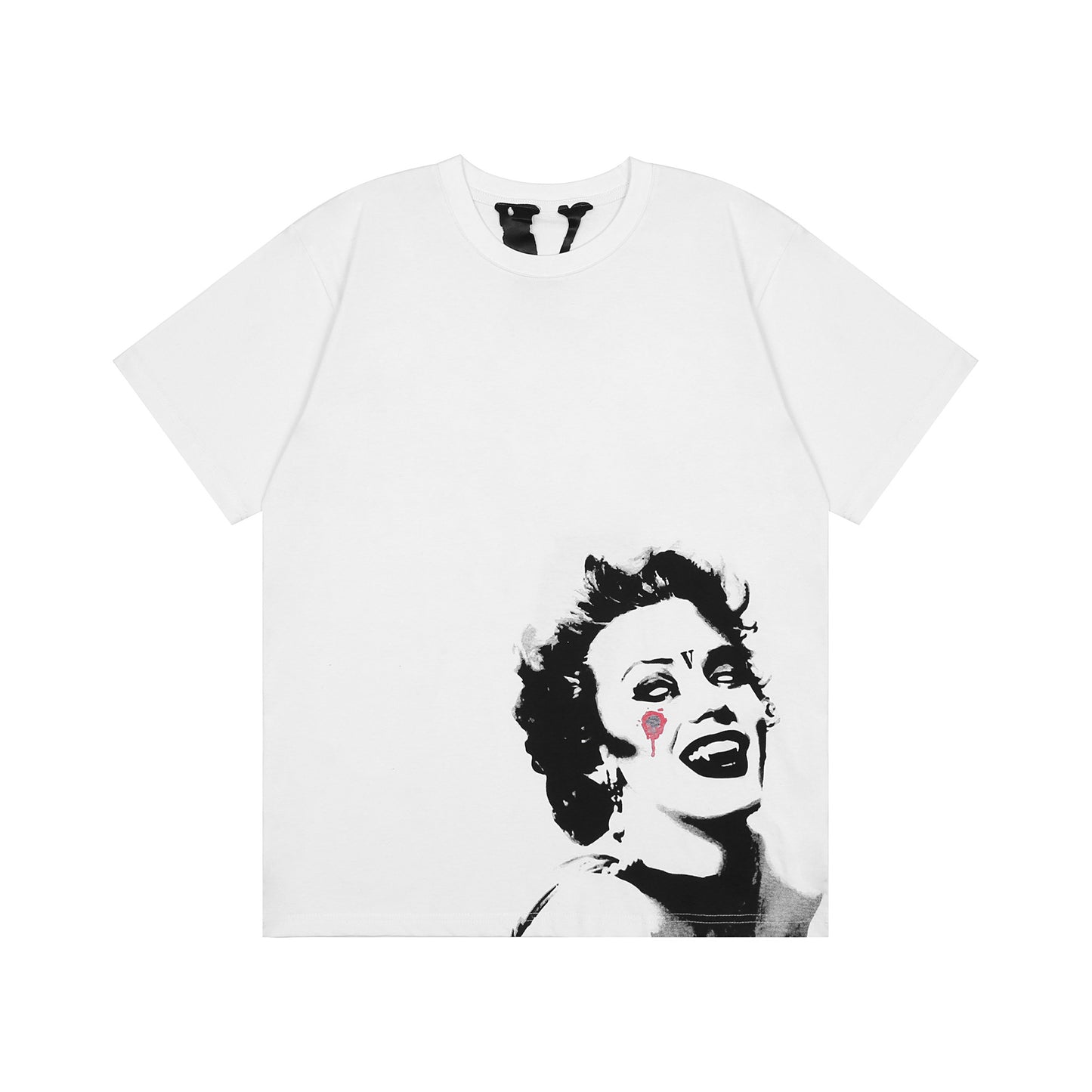 VLONE Black/White Cotton T-shirt