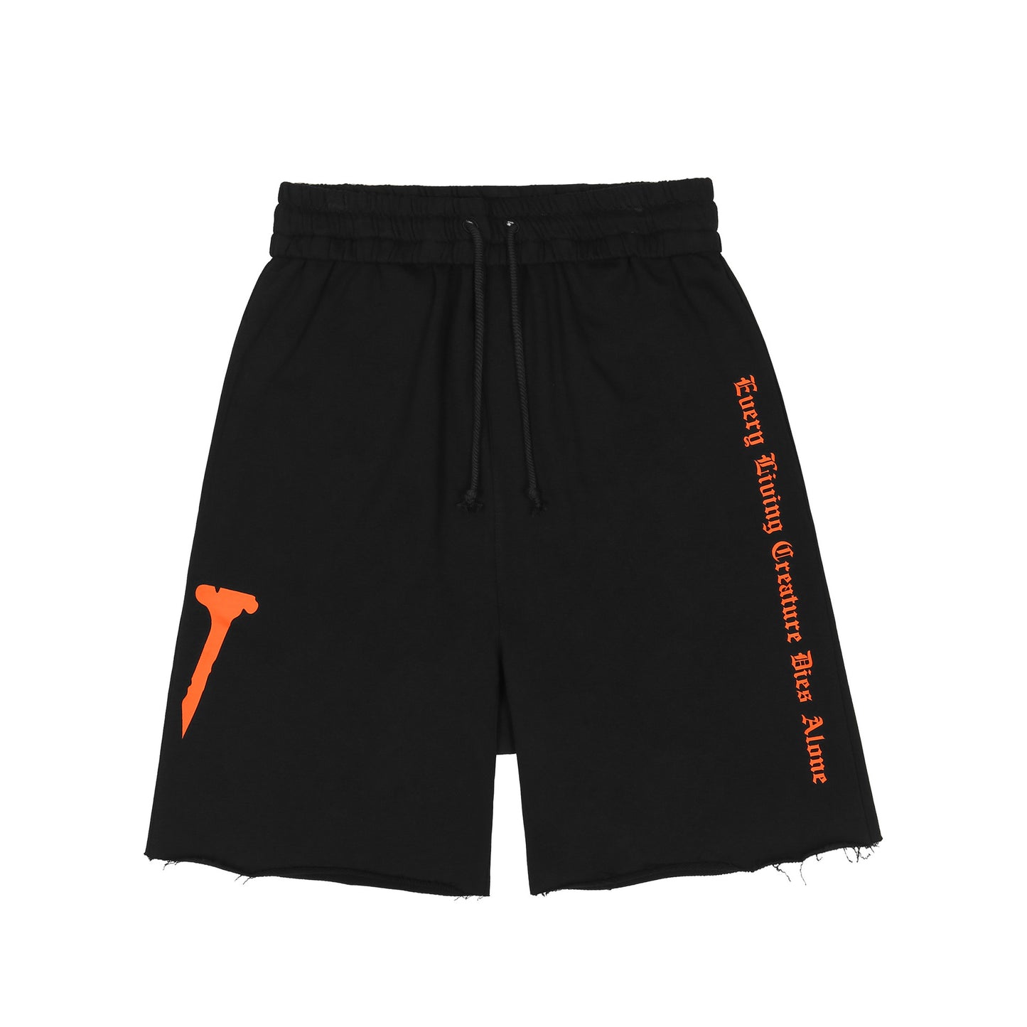 VLONE Black Cotton Shorts