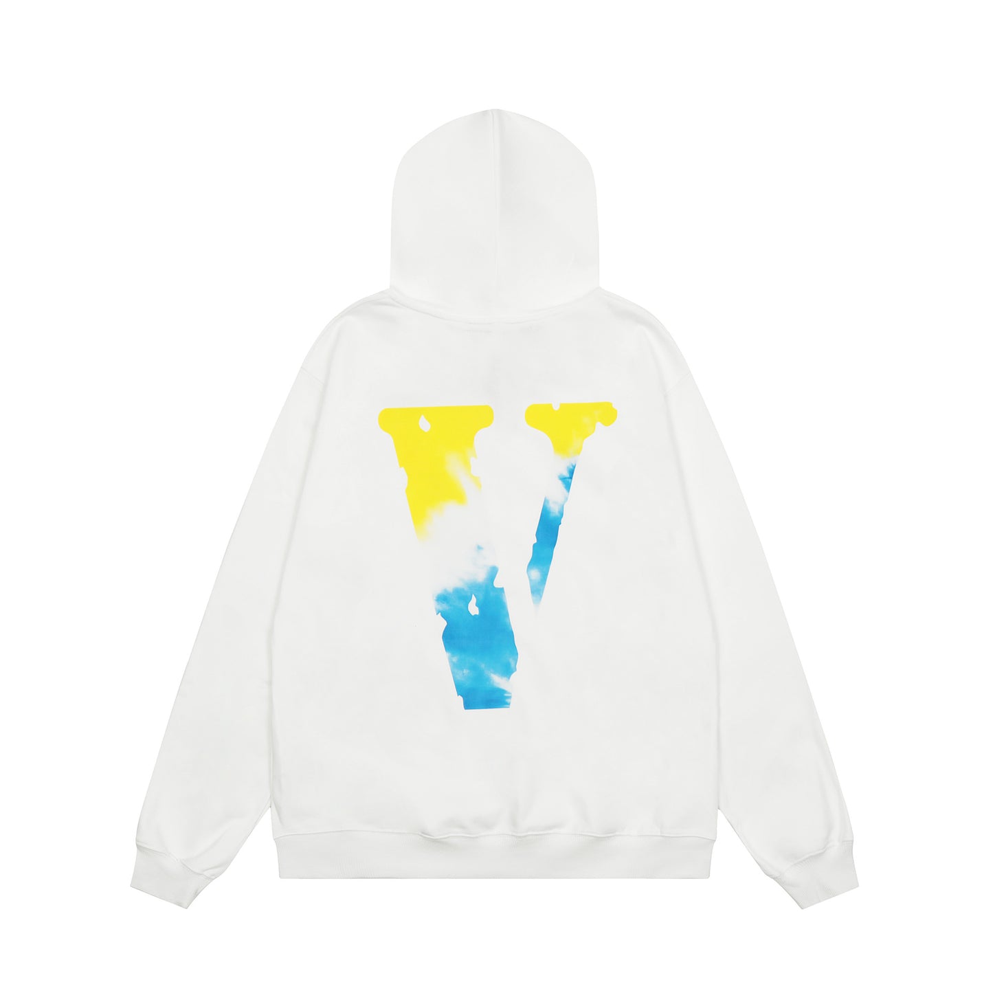 VLONE Black/White Cotton Hoodie