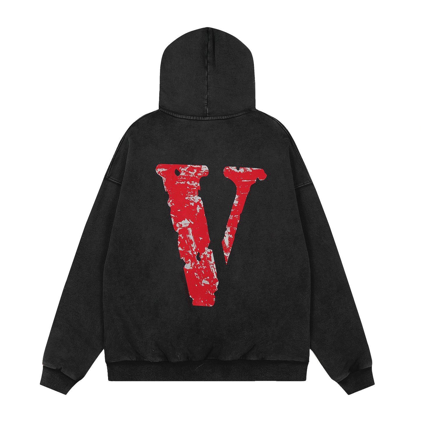VLONE Black/Beige Cotton Hoodie