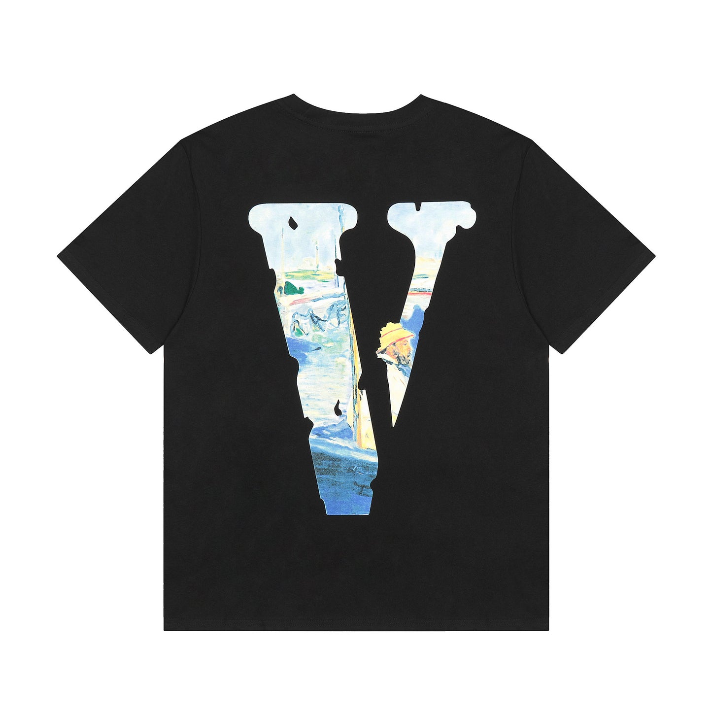 VLONE Black/White Cotton T-shirt