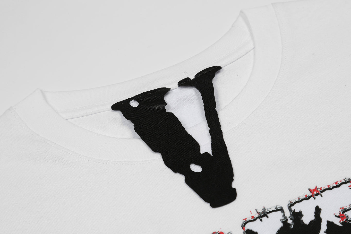 VLONE Black/White Cotton T-shirt