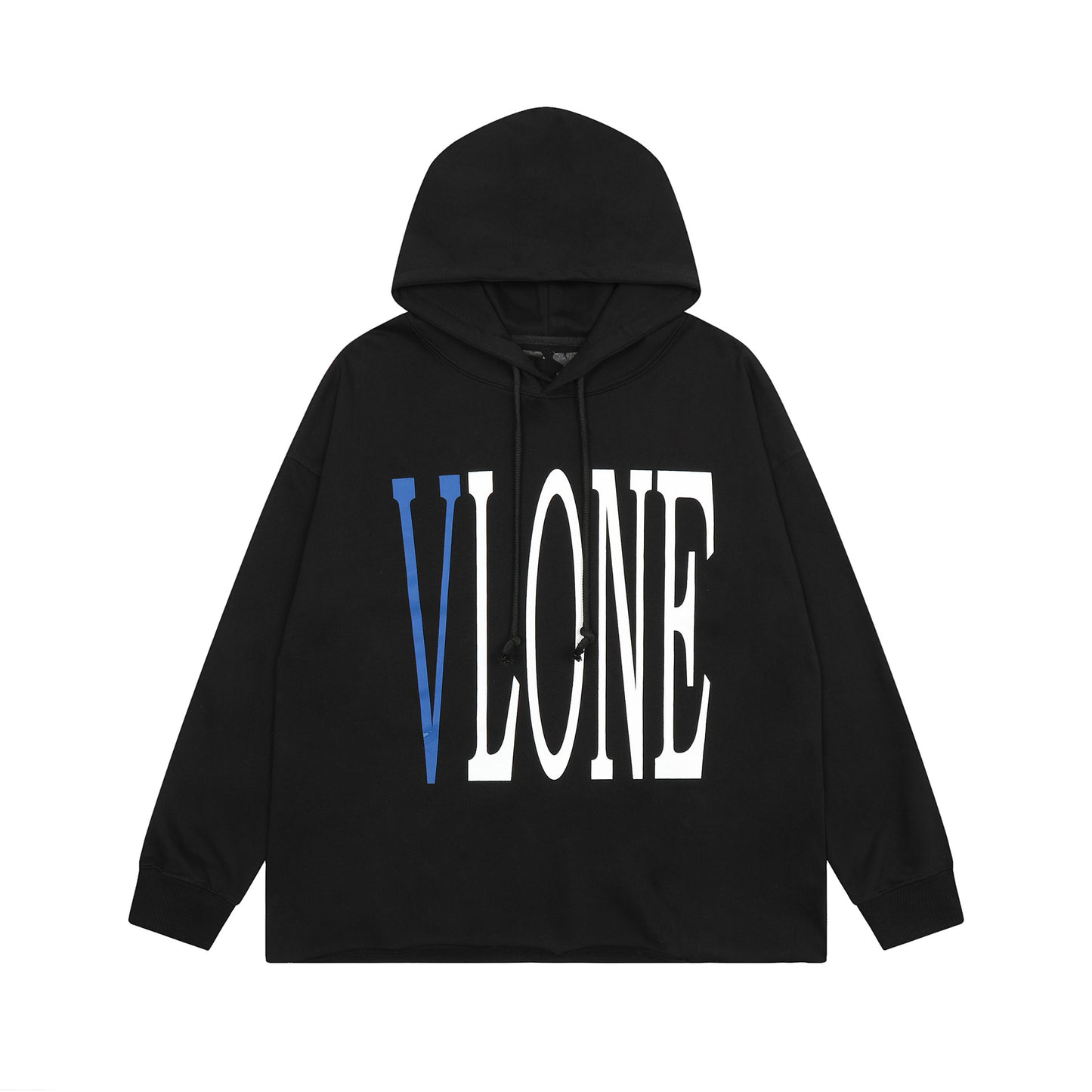 VLONE Black/White Cotton Hoodie