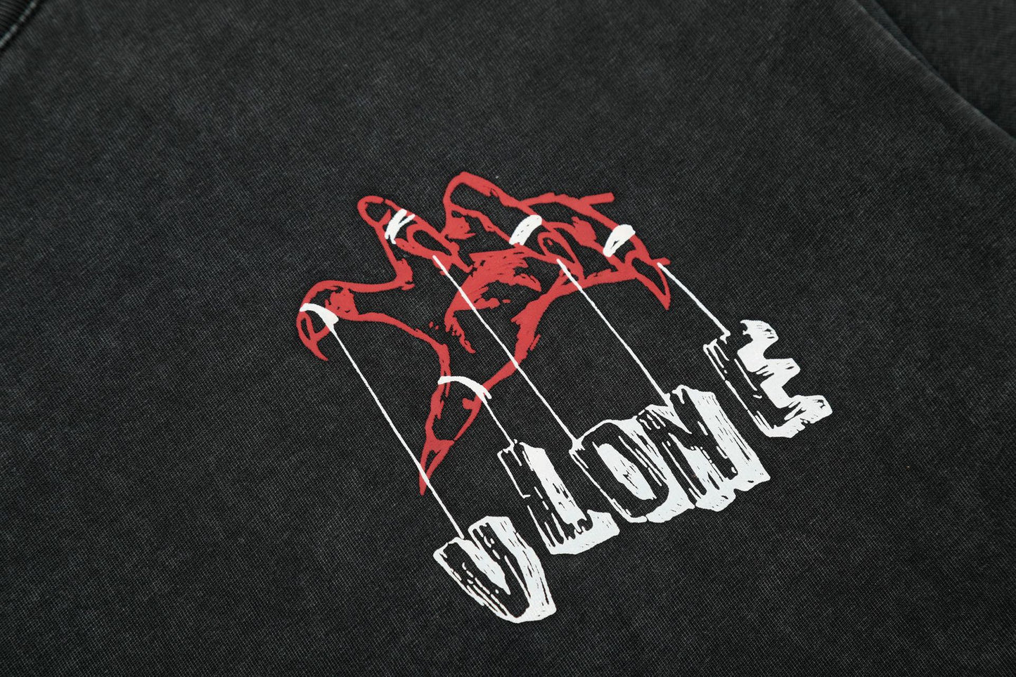 VLONE Black/Beige Cotton T-shirt