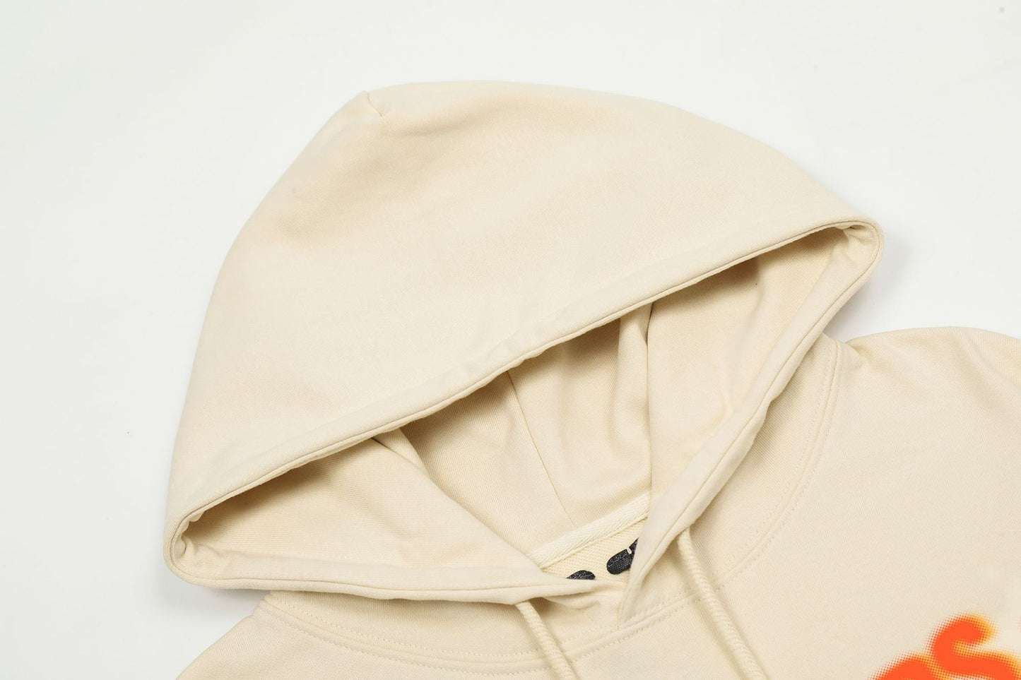 VLONE Beige Cotton Hoodie