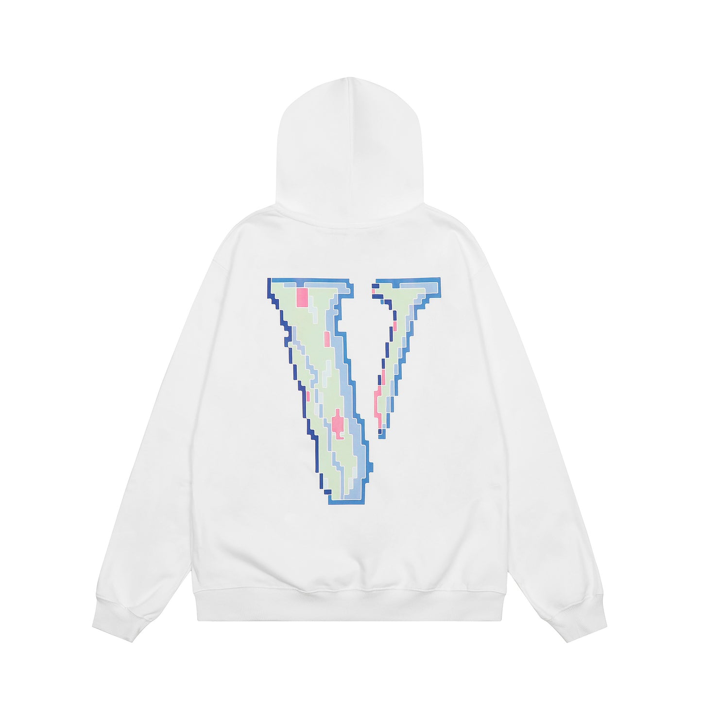 VLONE Black/White Cotton Hoodie