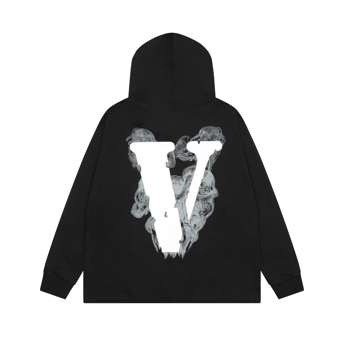 VLONE Black/White Cotton Hoodie