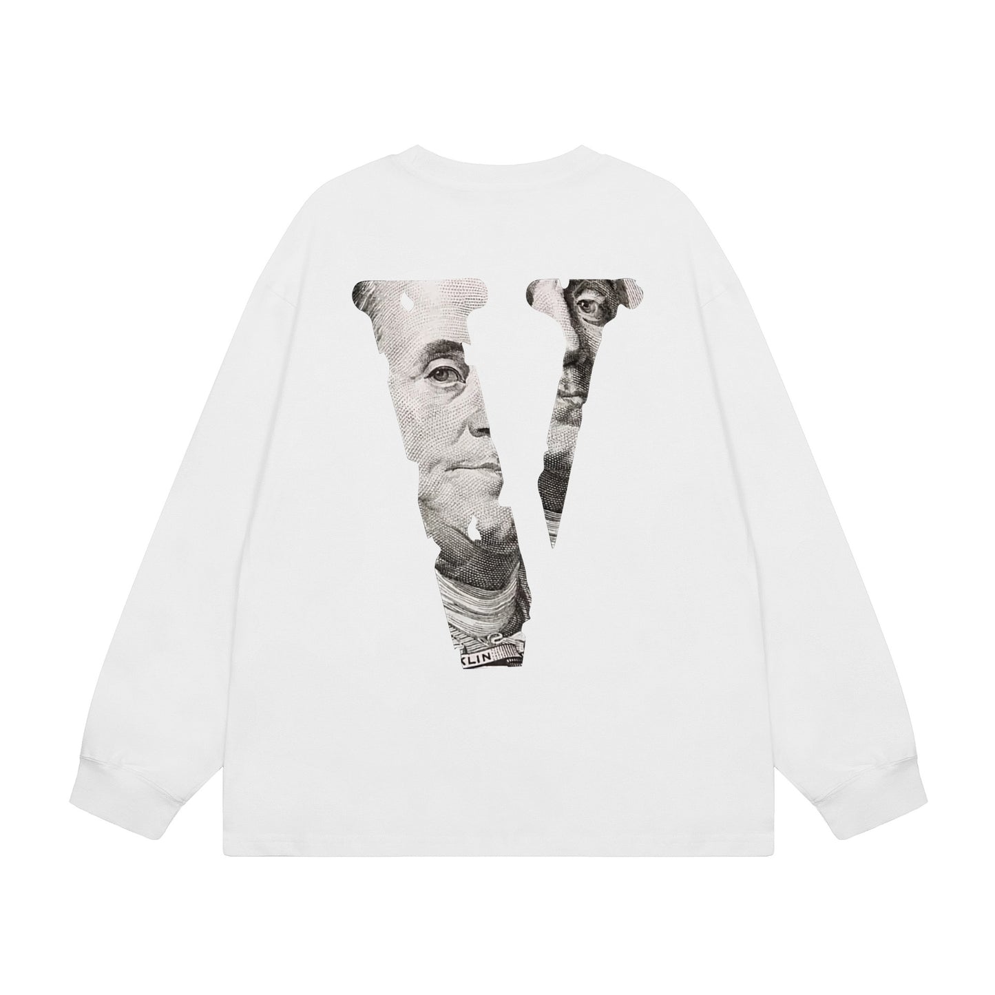VLONE Black/White Cotton Sweatshirt