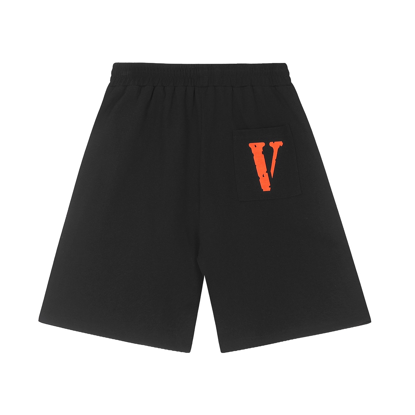 VLONE Black/White Cotton Shorts