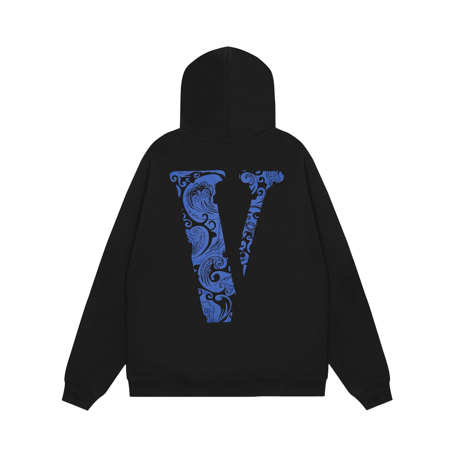 VLONE Black Cotton Hooded Jacket