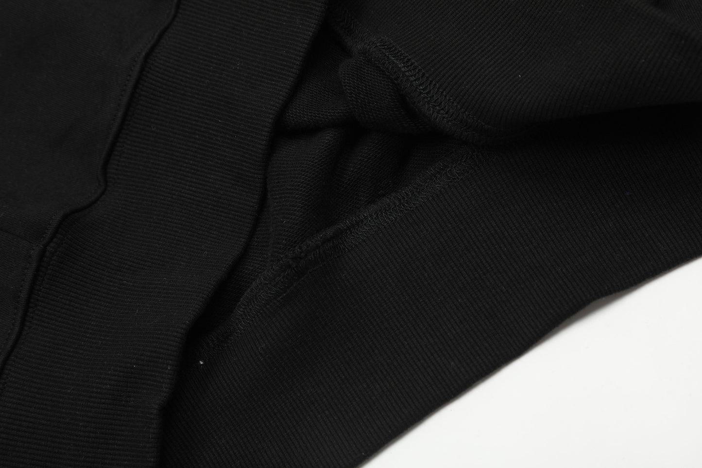 VLONE Black/White Cotton Hoodie