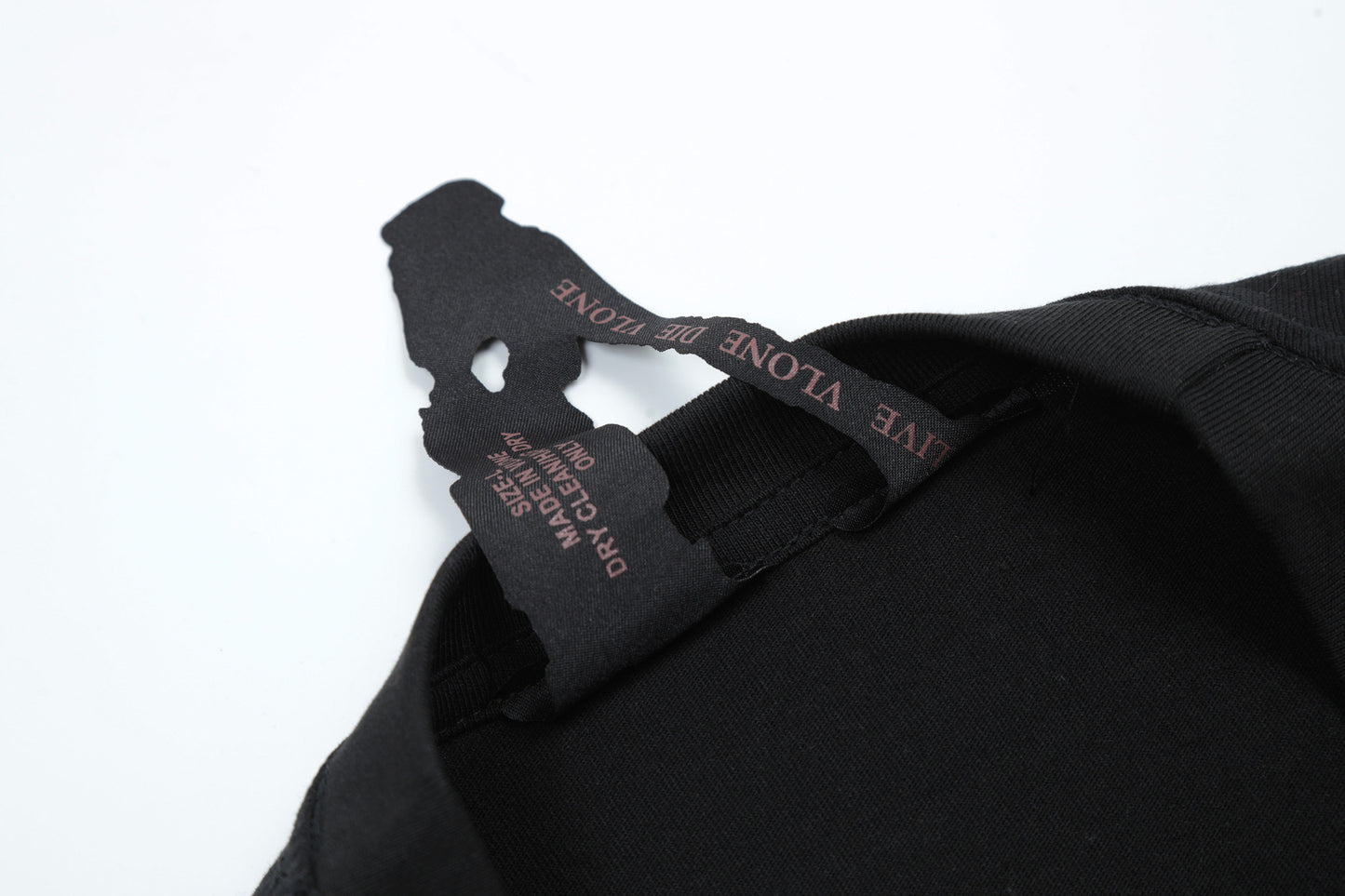 VLONE Rose Black Cotton T-shirt