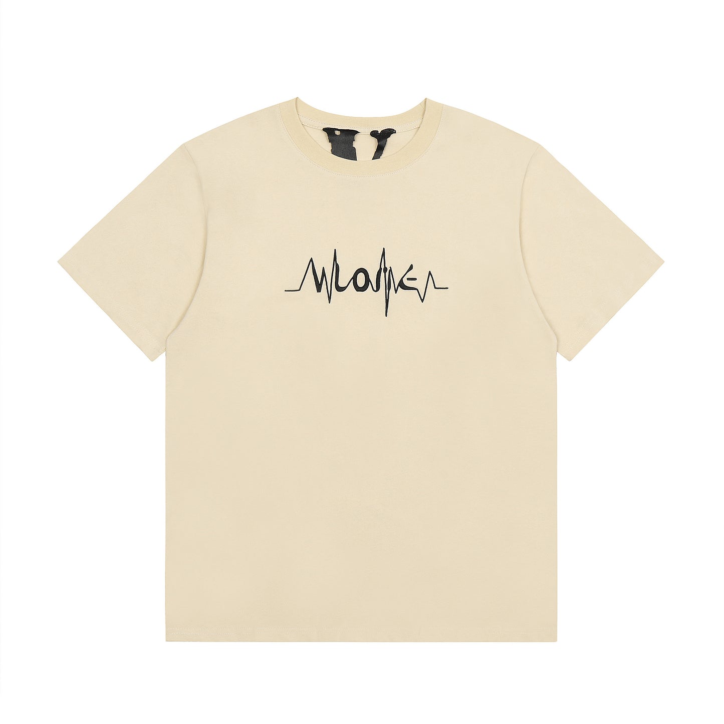 VLONE Black/Beige Cotton T-shirt