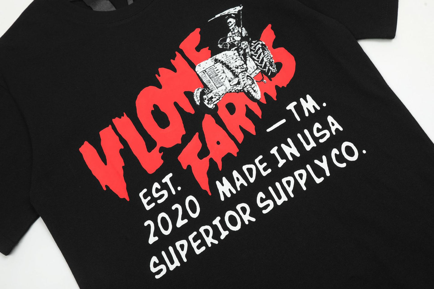 VLONE Black/White Cotton T-shirt