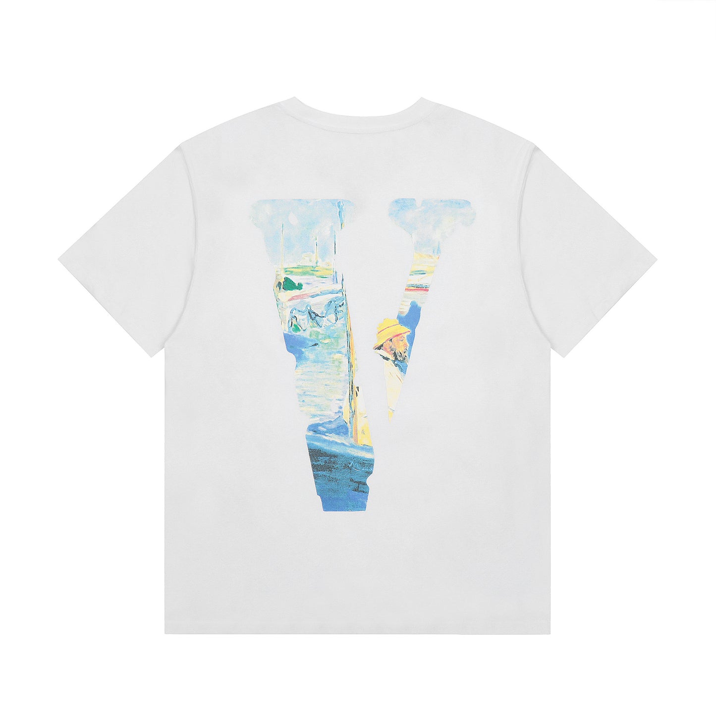 VLONE Black/White Cotton T-shirt