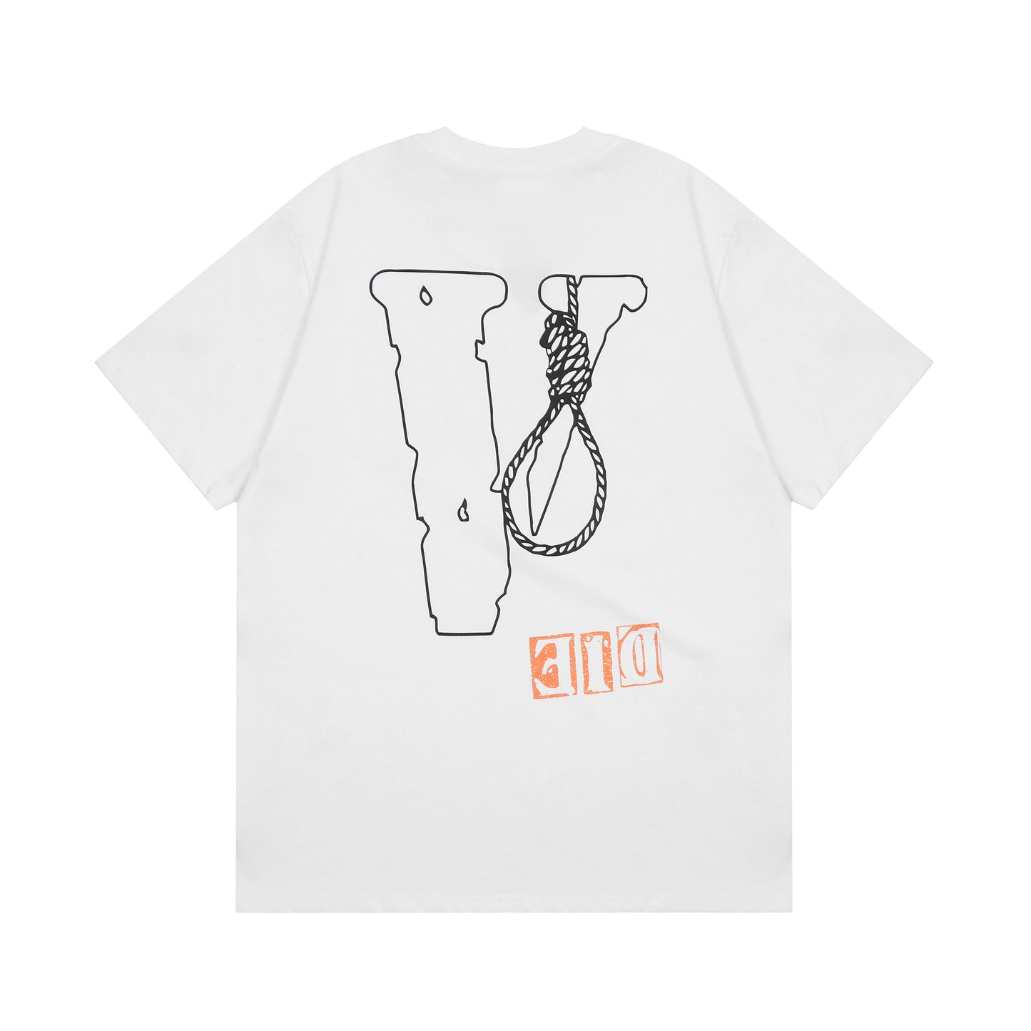 VLONE Black/White Cotton T-shirt