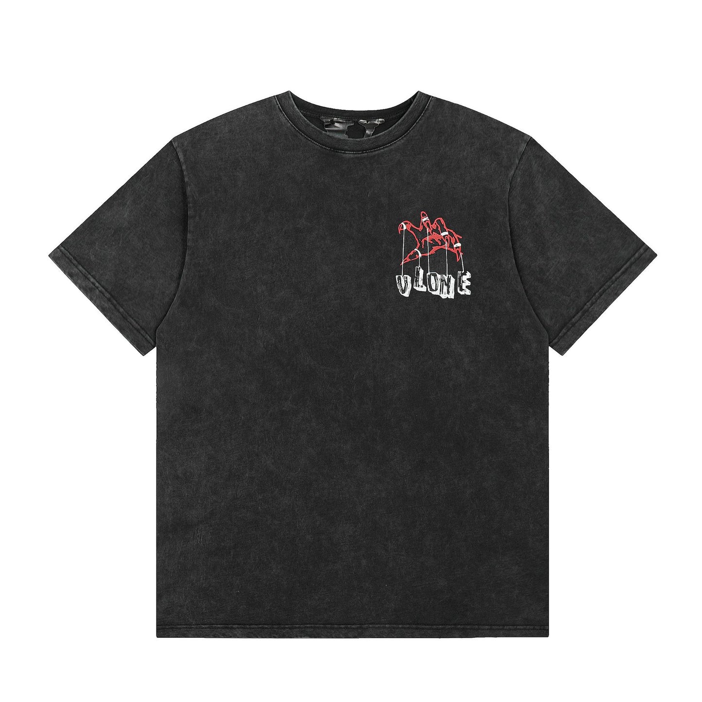 VLONE Black/Beige Cotton T-shirt