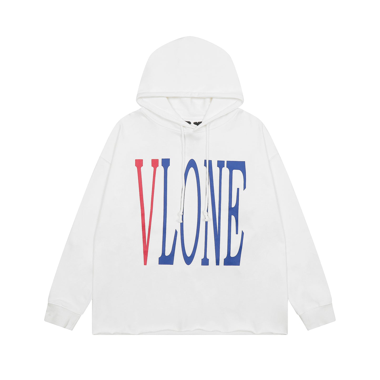 VLONE Black/White Cotton Hoodie