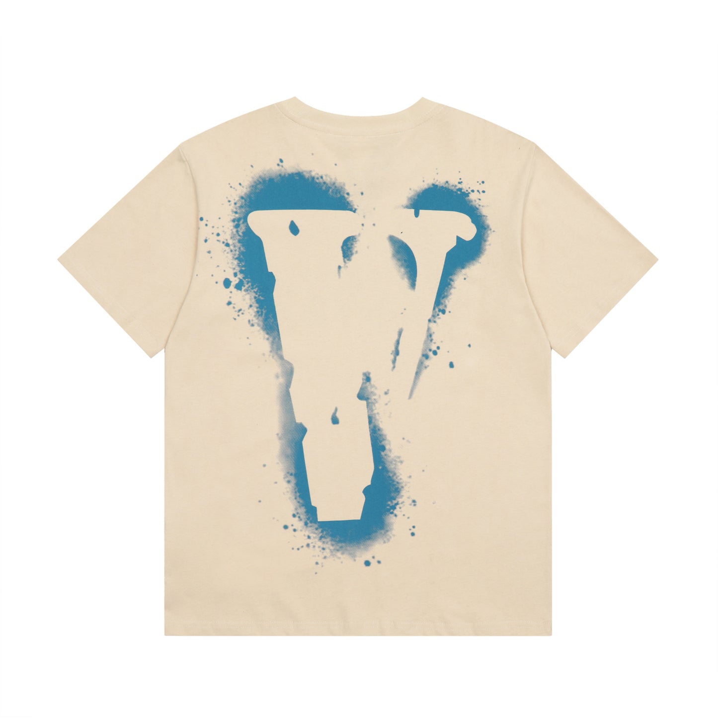 VLONE Beige/White Cotton T-shirt