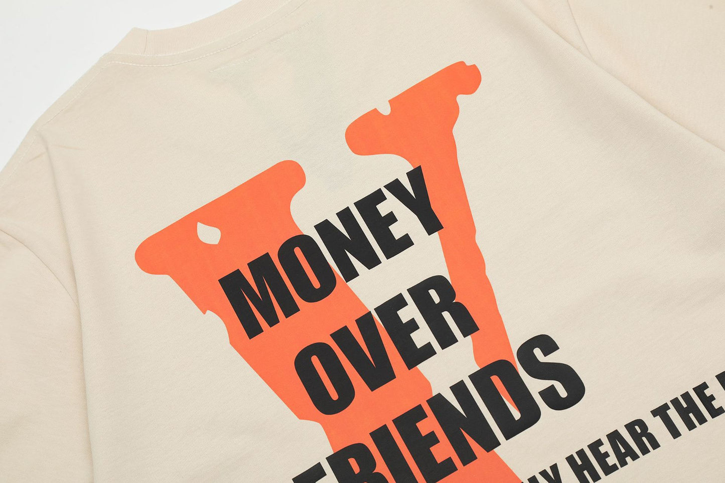 VLONE Beige Cotton T-shirt