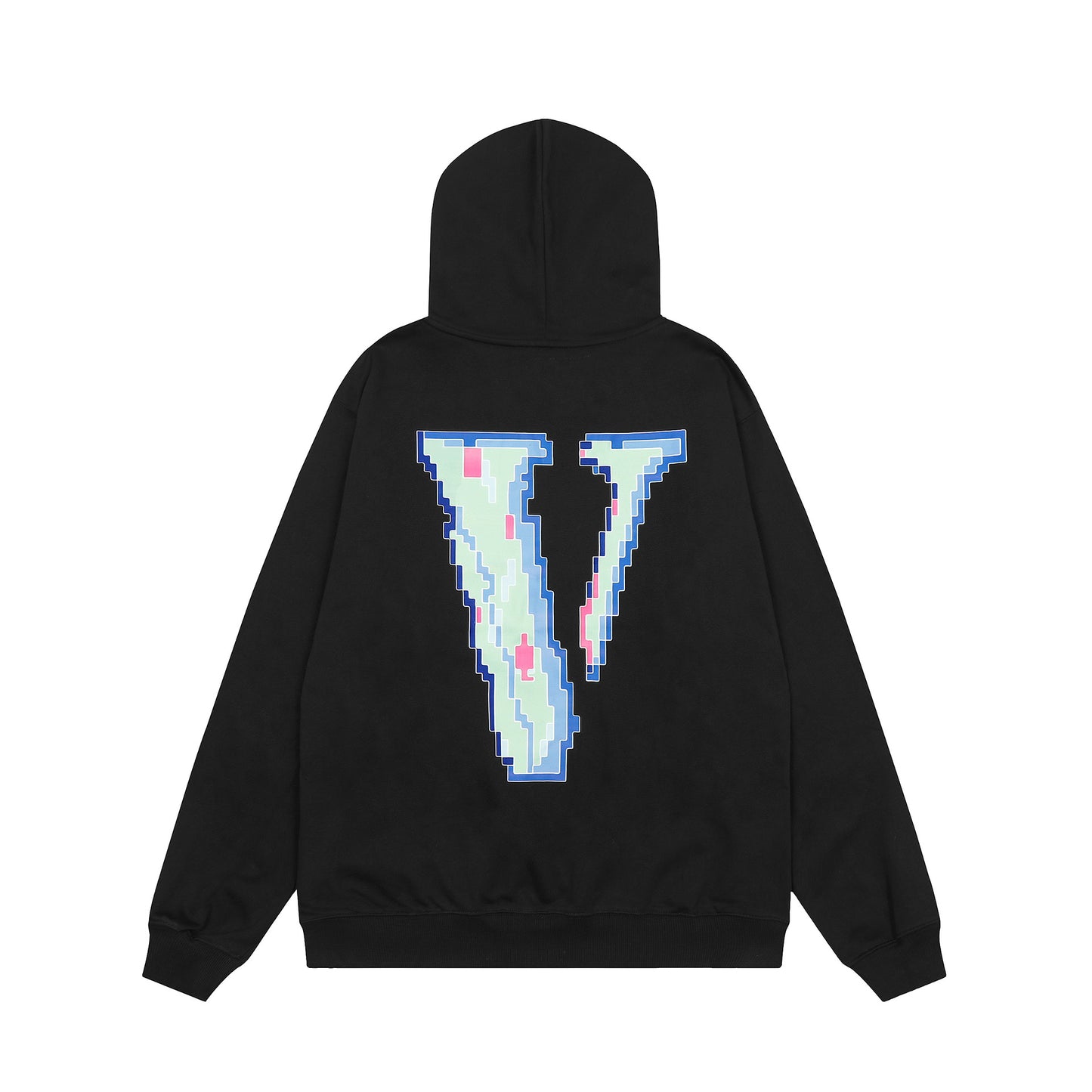 VLONE Black/White Cotton Hoodie