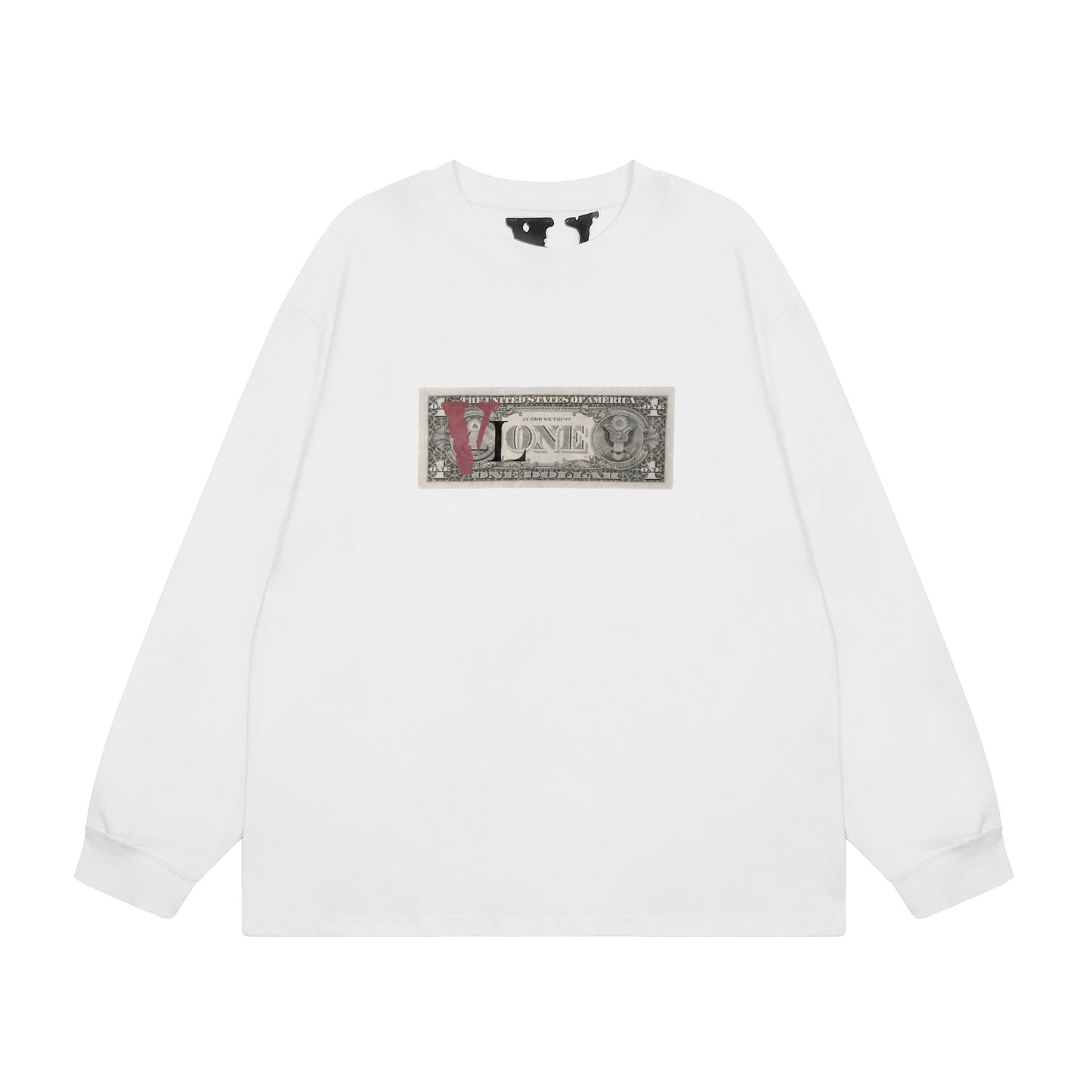VLONE Black/White Cotton Sweatshirt