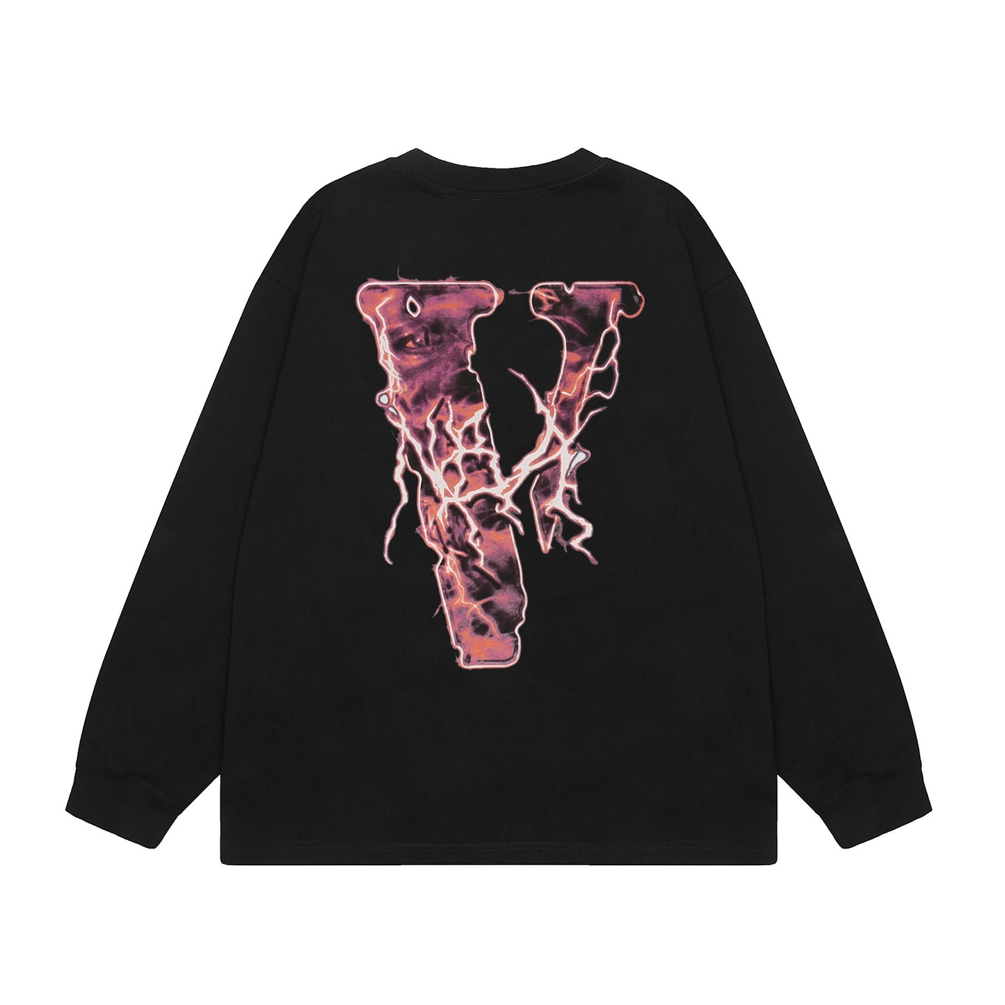 VLONE Black/White Cotton Sweatshirt