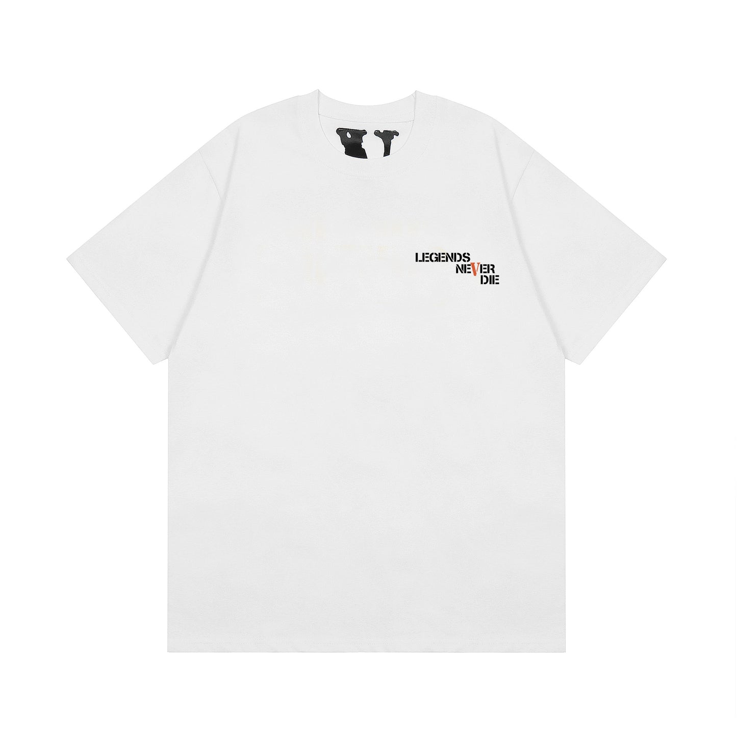 VLONE Black/White Cotton T-shirt