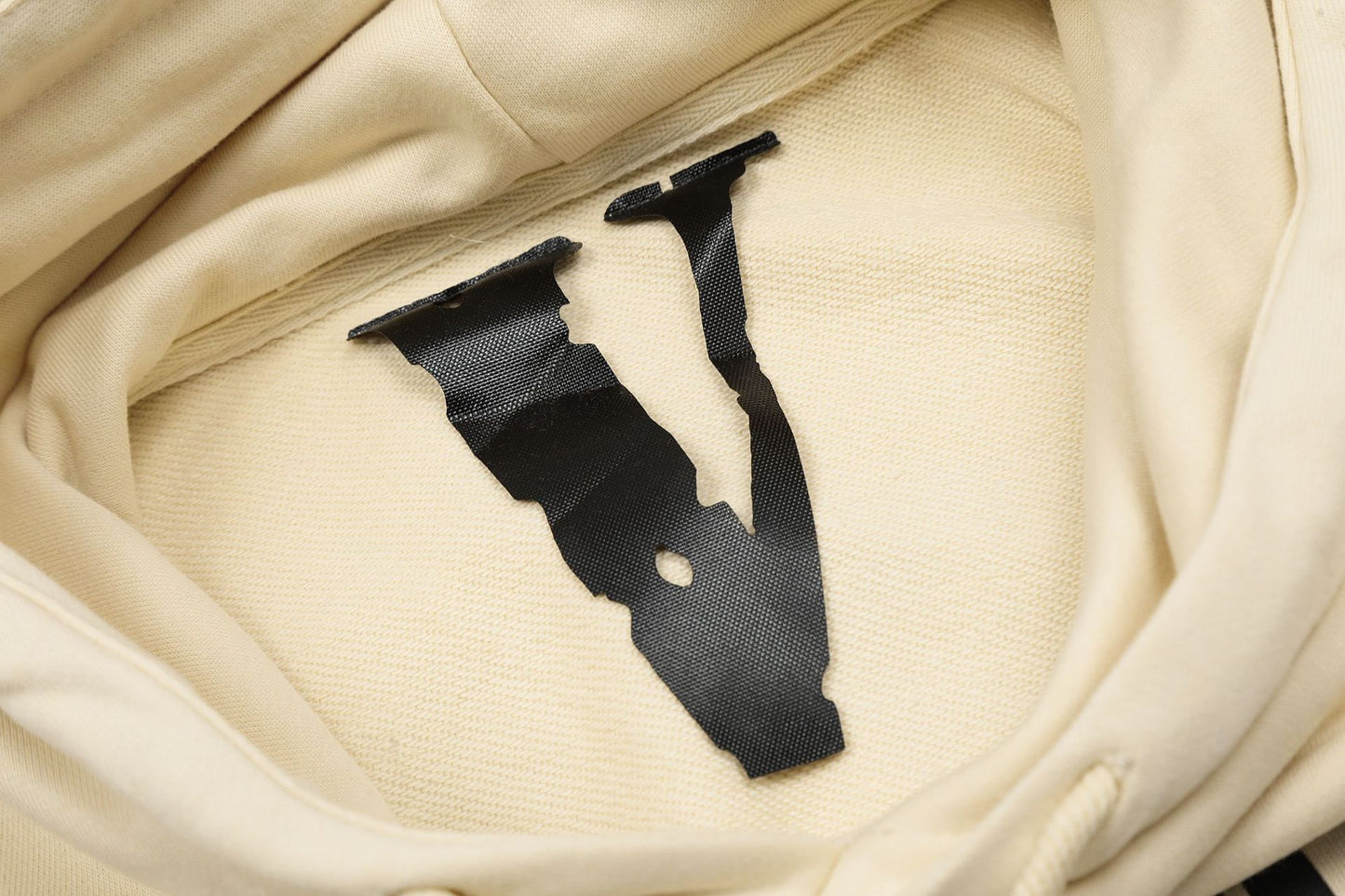 VLONE Beige Cotton Hoodie