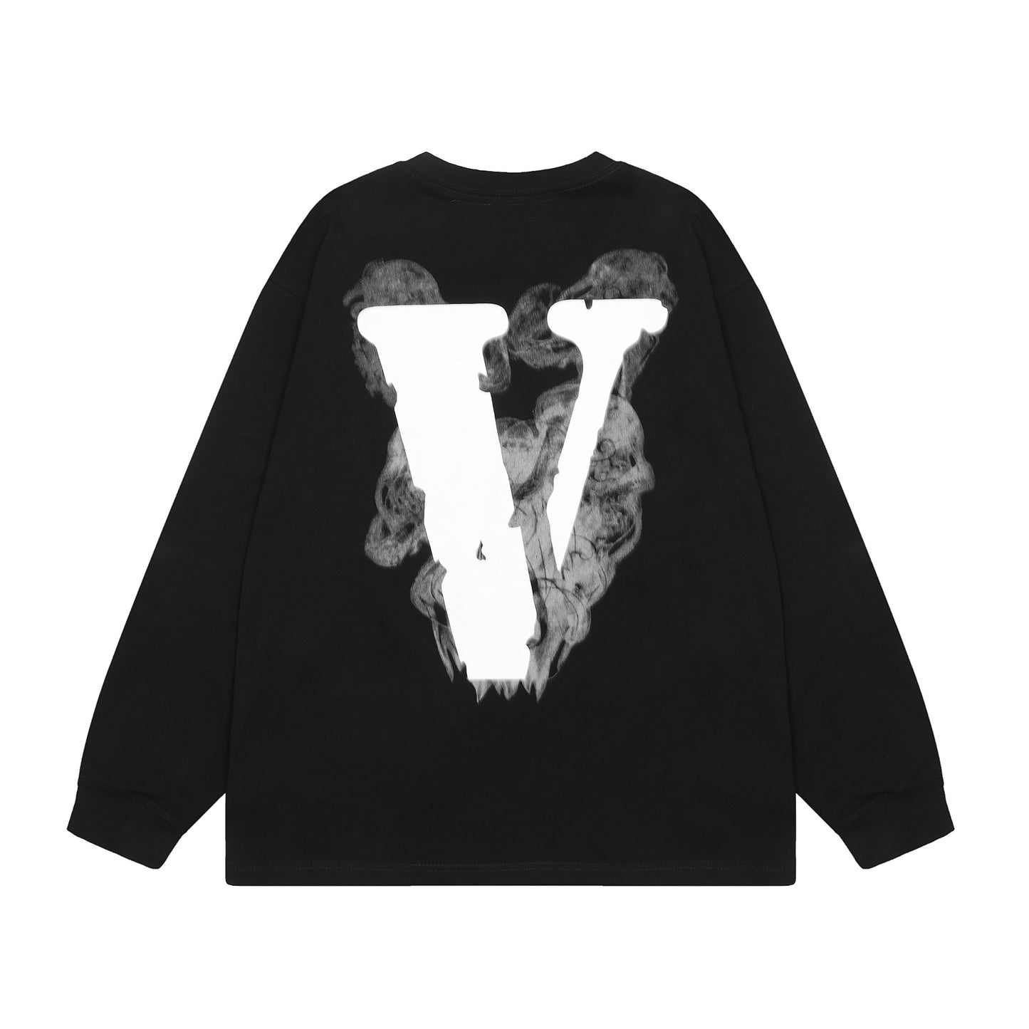 VLONE Black/White Cotton Sweatshirt