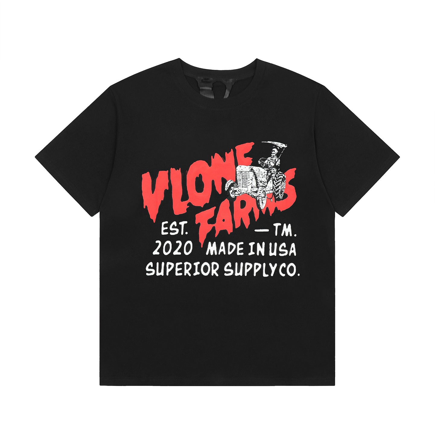 VLONE Black/White Cotton T-shirt