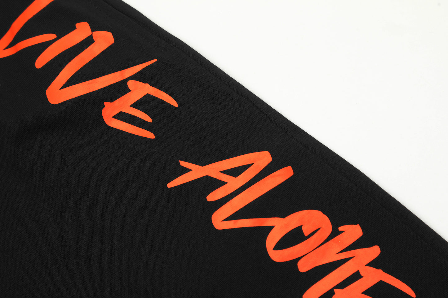 VLONE Black/White Cotton Shorts