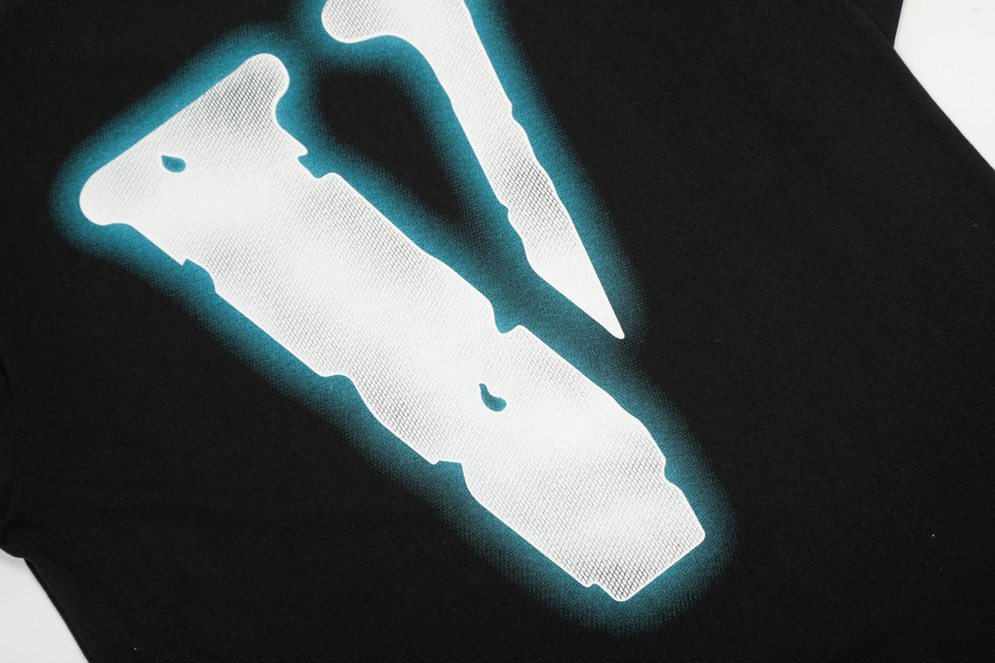 VLONE Black/Beige Cotton T-shirt