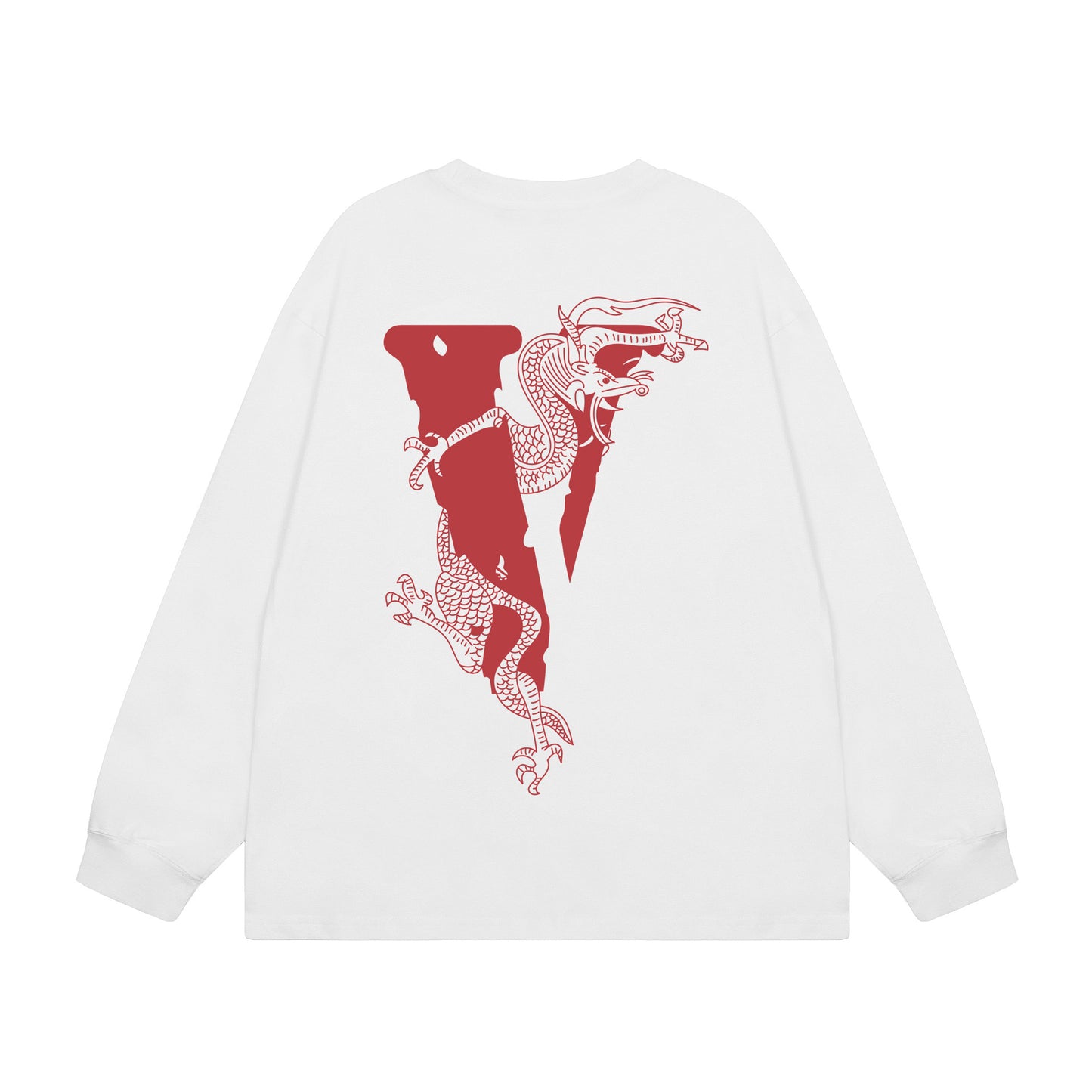 VLONE Black/White Cotton Sweatshirt