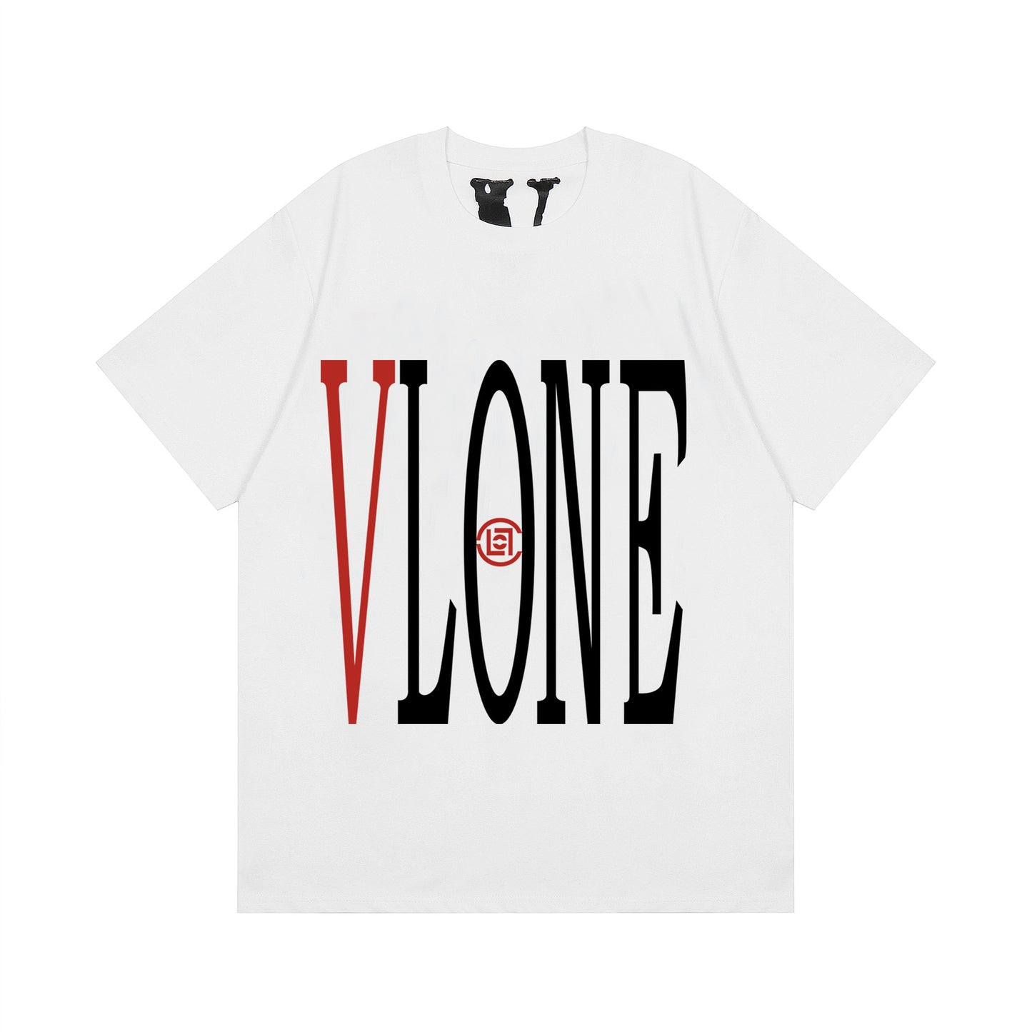 VLONE Black/White Cotton T-shirt