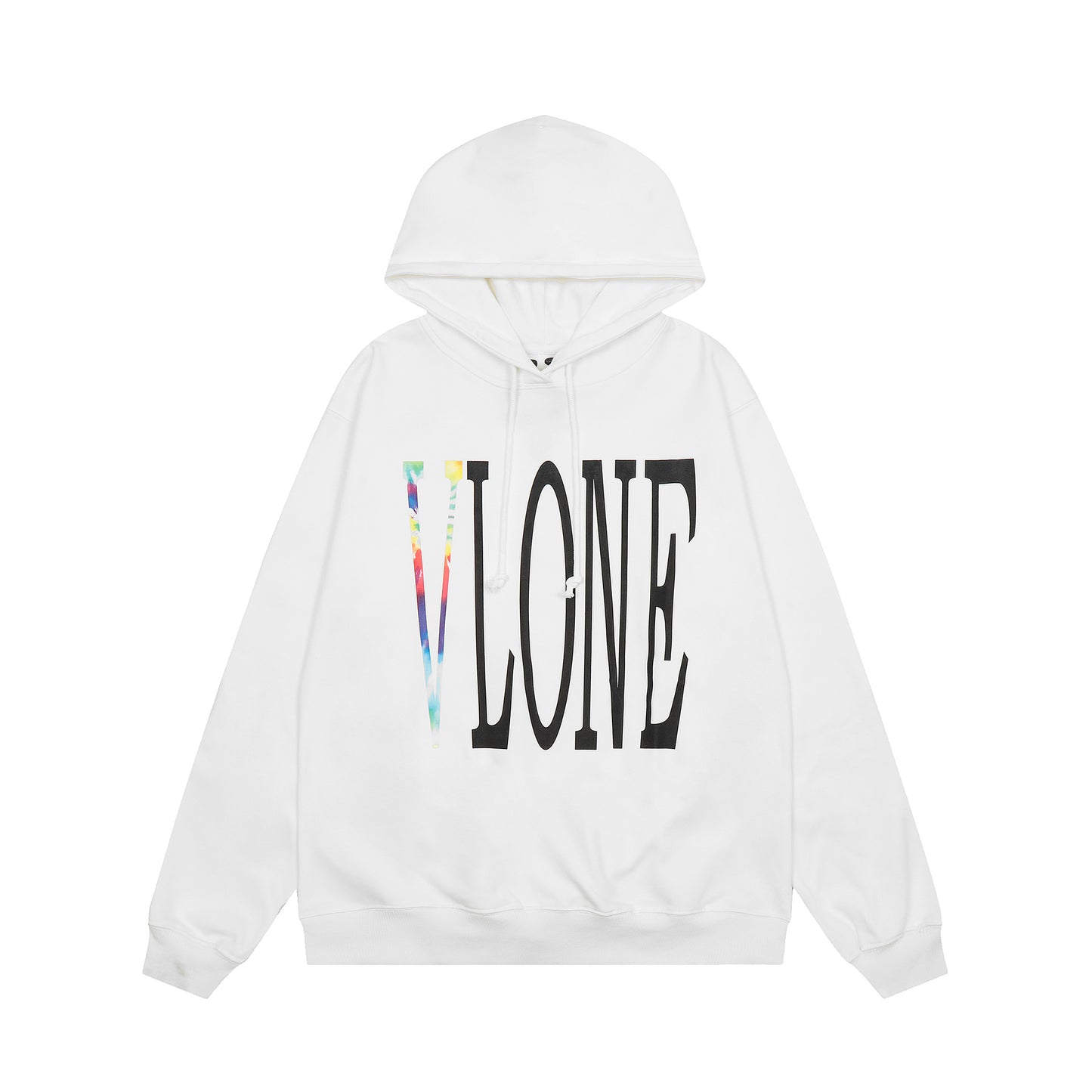 VLONE Black/White Cotton Hoodie