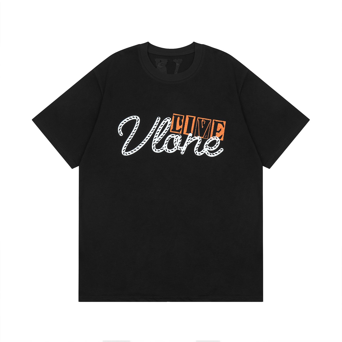 VLONE Black/White Cotton T-shirt