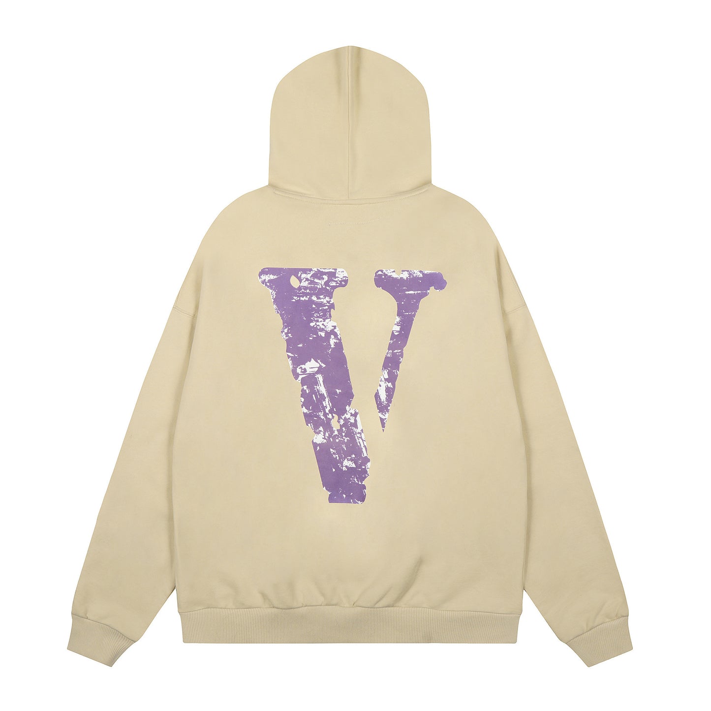 VLONE Black/Beige Cotton Hoodie