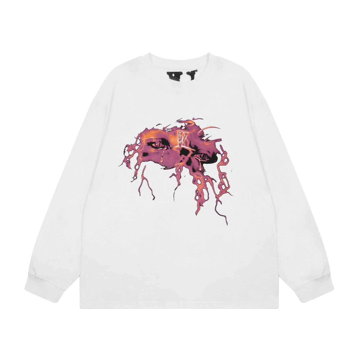 VLONE Black/White Cotton Sweatshirt