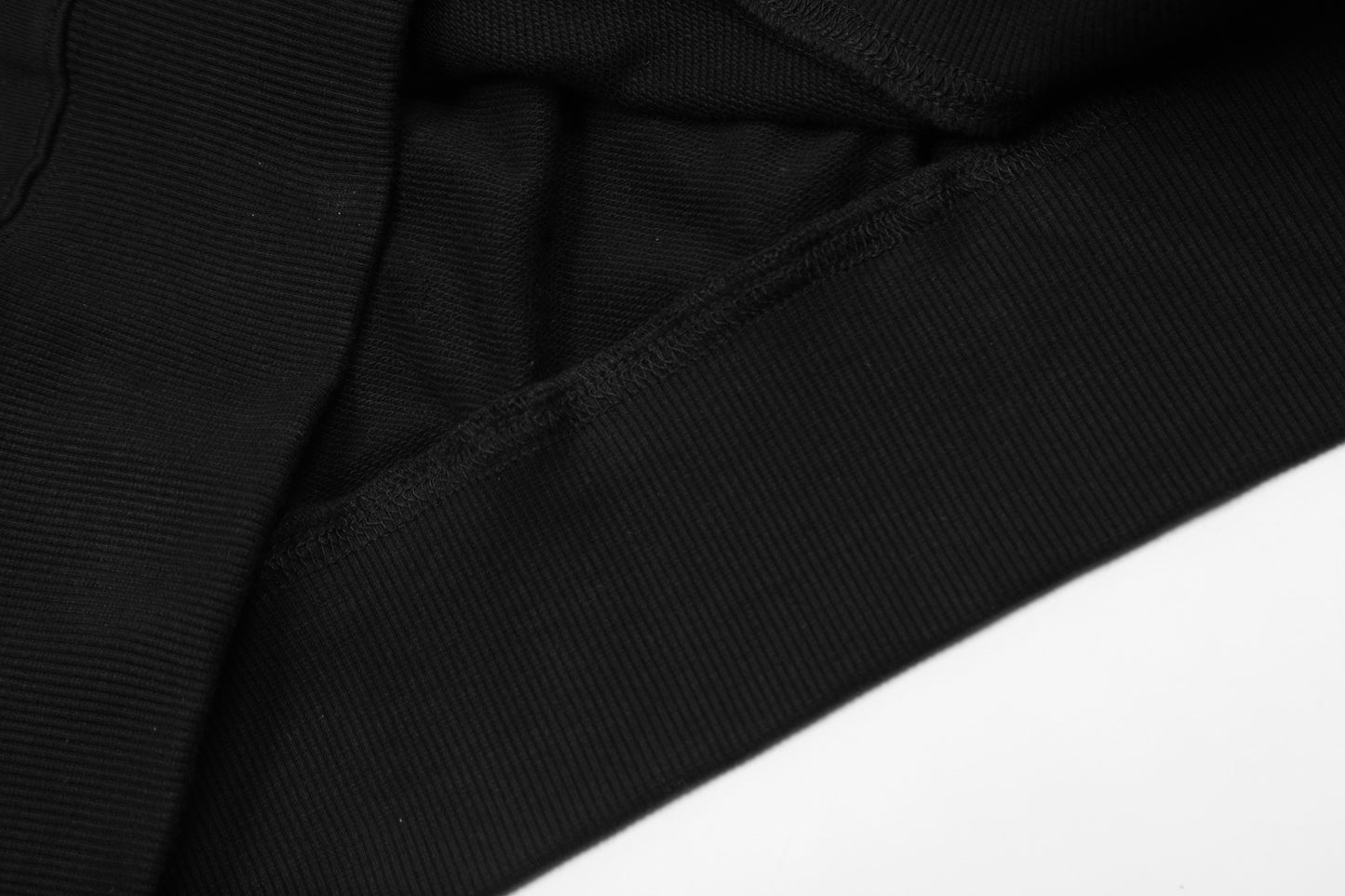 VLONE Black/White Cotton Hoodie