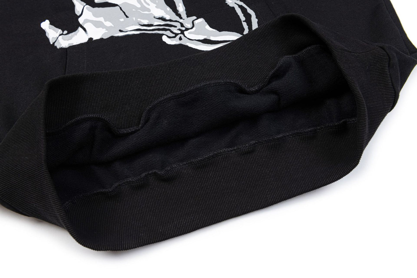 VLONE Black/White Cotton Hoodie