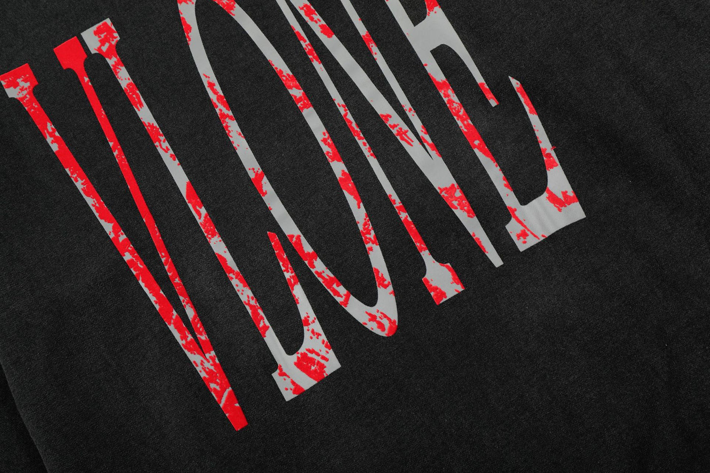 VLONE Black/Beige Cotton Hoodie