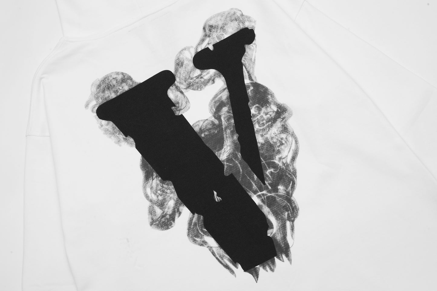 VLONE Black/White Cotton Hoodie