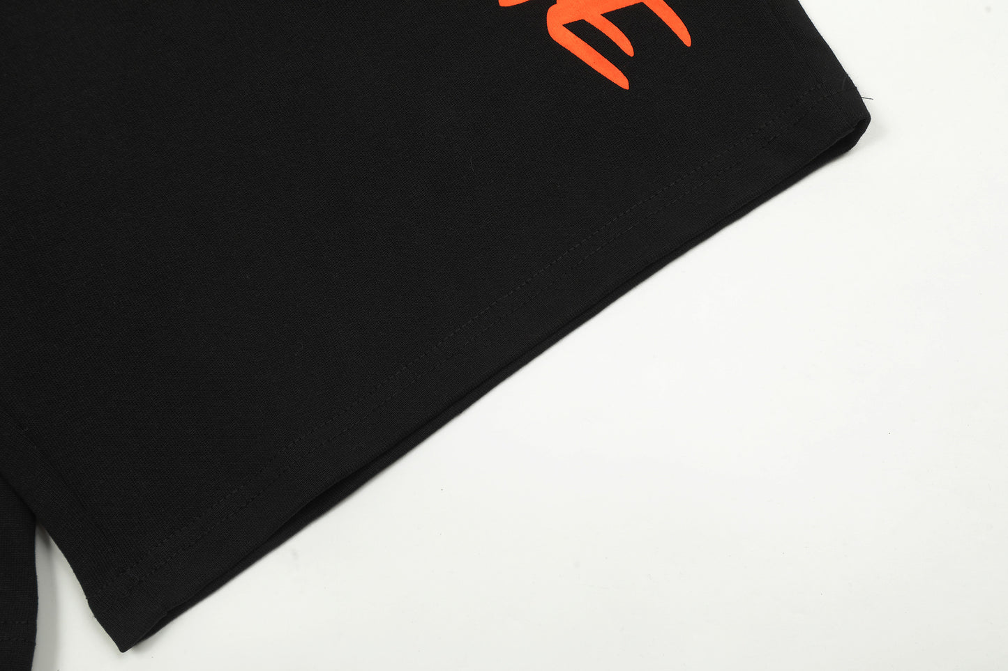 VLONE Black/White Cotton Shorts