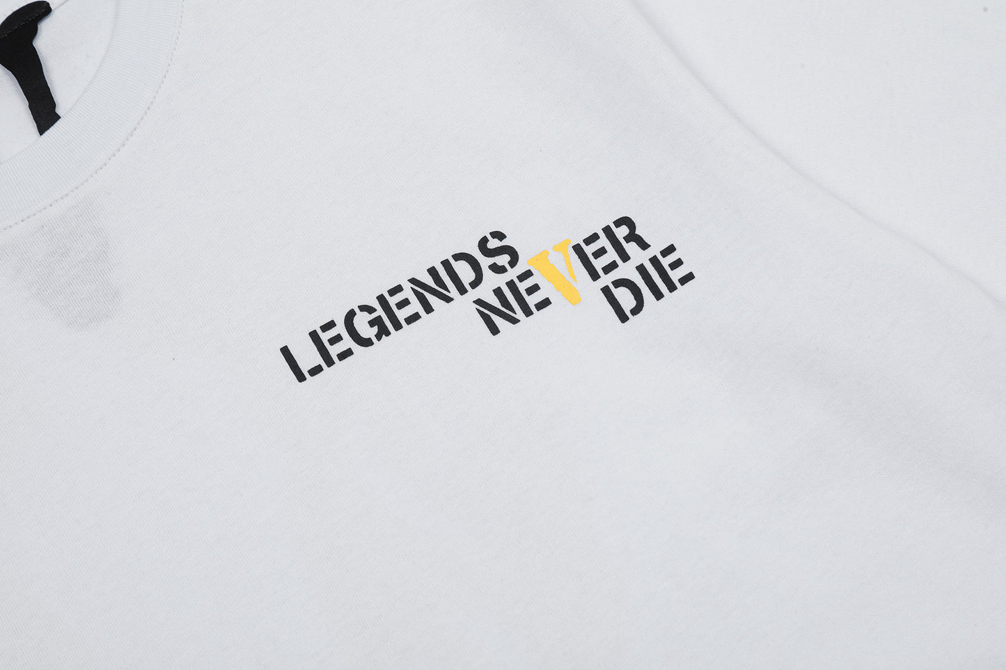 VLONE Black/White Cotton T-shirt