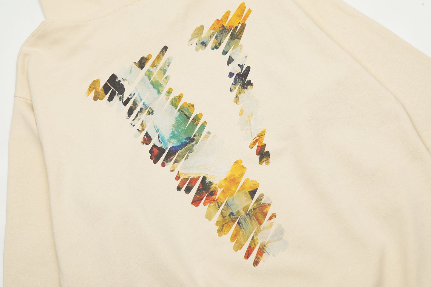 VLONE Beige Cotton Hoodie