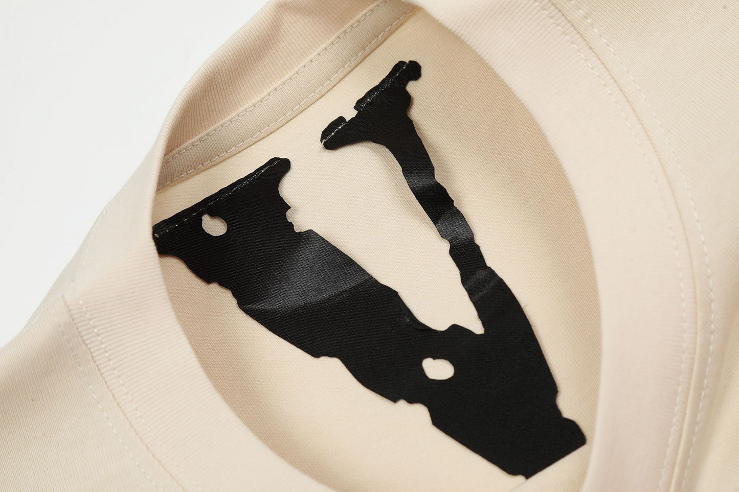 VLONE Beige Cotton T-shirt