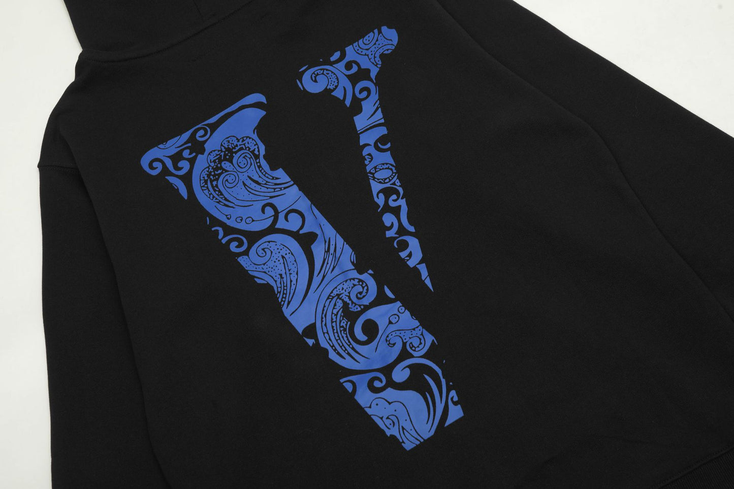 VLONE Black Cotton Hooded Jacket